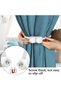 2Pcs Magnetic Curtain Clips Interior Decoration Square Model Curtain Collector Buckle Curtain Holder Accessory - 2