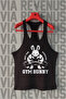 Gym Bunny Front and Back Printed Tank Top Sports Tank Top