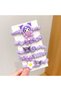 Kuromi Sanrio Kawaii Korean 5-Piece Rubber Bagel Hair Clasp Set Teen Girls Princess Birthday School Gift - 2