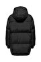 Vilma down Women's Black Hooded Coat - 2