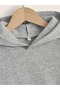 Unisex Gray Back Printed Sweatshirt - 2