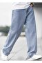 Men's Acid Washed Denim Fabric Trousers Md 120 - 4