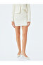 Off white Mini Tweed Skirt - 3
