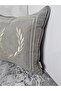 غطاء وسادة مطرز ومطرز بنمط سبايك مقاس 42 × 42 سم - 4