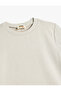 grey Oversize Basic T-Shirt - 3