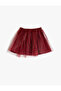 Baby Girl's Burgundy Tutu Skirt