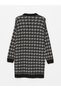 V-Neck Plaid Long Sleeve Women's Knitwear Cardigan - 7