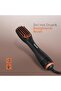 3-in-1 Hot Dryer and Straightener Brush-2 Speed Heat Setting and Cool Function - 2