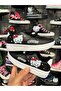 Kitty Printed Black Velcro Children's Sneakers - 4
