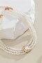 3 Rows Pearl Vip Choker Necklace - 5