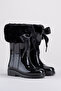 Campera Charol Soft Kids Boots Black