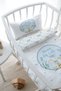 Mother's Side Crib Bedding Set (60X100) - for Baby Series - Blue Rocking Horse - 3