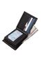 Manavgat Faux Leather Men's Wallet Card Holder Black - 4