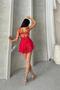Women's Princess Mini Dress with Shorts Inside Dpdf060 - 6