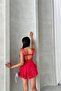 Women's Princess Mini Dress with Shorts Inside Dpdf060 - 5