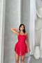 Women's Princess Mini Dress with Shorts Inside Dpdf060 - 2