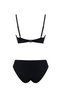 Beaded Strapless Bikini Set - 3