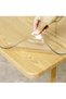 Transparent Table Cover 1.7 mm 80 cm X 150 cm Thick Pvc Non-Slip Tablecloth Protector 80 cm X 150 cm