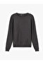 Basic Knitwear Sweatshirt Crew Neck Long Sleeve - 3