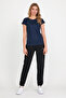 St12tk236-400 Relax Navy Blue Women's T-shirt - 5
