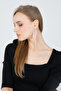Women's Dangle Zircon Stone Trendy Earrings Model Wedding Engagement Special Day Sparkling - 2