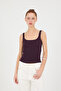 Thick Strap Basic Tank Top A13404-J5 - 5