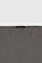 Men's Anthracite Slim Fit Narrow Cut Casual Trousers with Elastic Waist Side Pocket - 8