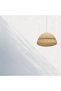 Santo Rattan Bambu Sarkıt Avize 30 cm - 6
