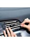 Silver Color Car Interior Air Conditioner Grille and Strip Trim Set - 3