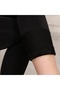 Women's Thick Winter Yüksel Waist Inside Fleece Plush Double Stitched Black Thermal Tights - 2