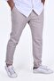 Men's Trousers - Pique Fabric, Elastic Waist - 5