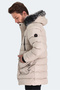 Men's Coat & Coat - Harvie Ktn, Stone Gray - 3
