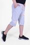 72 Text Printed Wide Leg Cord Detailed Boy's Capri - 3