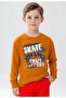 Fyk Ki̇ds Boy's Crycling Collar 3-Piece Basic Sweatshirt - 4