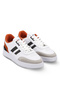 Daphne Men's Sneaker Shoes White / Orange - 2