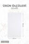 Pack of 50 White Hand Towels - 50X90 Cm, 225 Gr, 100% Cotton, Spa and Hotel Towels - 4
