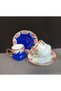 Saray Porcelain Hand Painting Set of 2 Coffee Cups