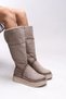 Vicriara Women's Fur Boots 00121000 Mink - 5