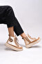 Ezakaela Women's Boots 0012285 Beige - 5