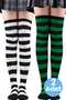 Women's Thick Stripe 2-Piece Knee High Socks - 7