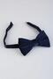 Bow Tie P1901 - Navy Blue Glitter Velvet Groom Dress - 3
