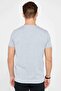 Men's Slim Fit Slim Fit Cotton Soft Texture Lycra Flexible Fabric Basic Gray Crew Neck T-Shirt - 5