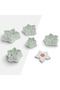 Flower Shaped Polymer Clay Cutting Mold, Earring Molds, Jewelry Mold, Clay Cutter, No:1189 - 2