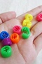 Colorful Hair Braid Beads Hairpin Hair Accessories 12 Pieces - 3