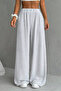 Women's Gray Label Detailed Two Thread Wide Leg Sweatpants - 3