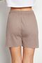 Toprak Women's Ribbed Casual Comfortable Wear Shorts Pajama Bottoms - 6