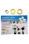 25x35 painting set for painting books (before paint, then paste) 20 sheets + 12 color dry paints - 2