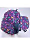 Feeding 3 Compartment Primary School Bag with Cat - 2