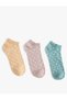 3-Pack Multicolor Polka Dot Bootie Socks Set - 2