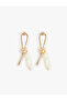 Pearl Earrings Bow